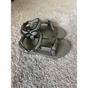 Teva Sandals‎ Olive Green Sport Hiking Water Shoes Kids Size Adjustable